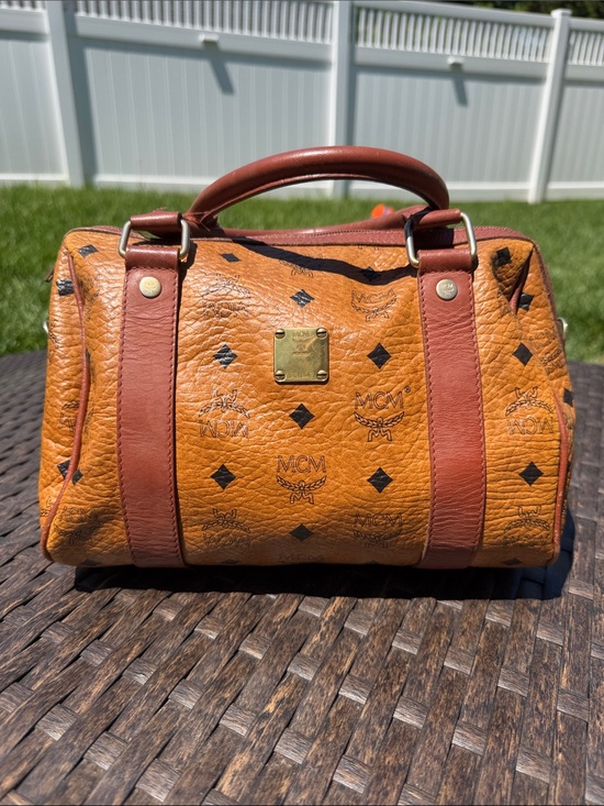 MCM Handbags - Vintage MCM Golf Collection Boston Bag [rare]
